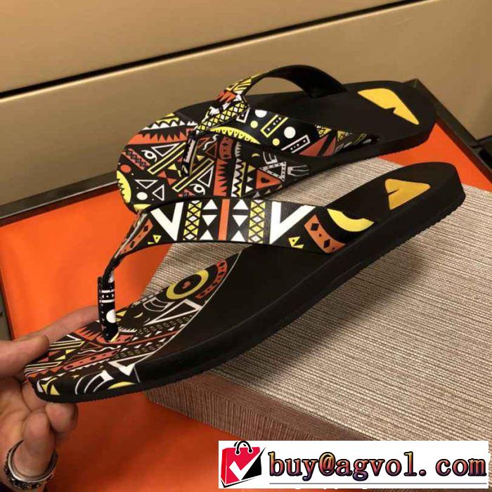 ぜひ今年のトレンドをチェック フェンディ FENDI トングサンダル2019SSのトレンド商品