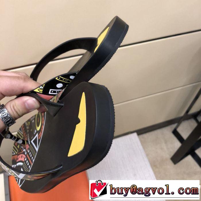 ぜひ今年のトレンドをチェック フェンディ FENDI トングサンダル2019SSのトレンド商品