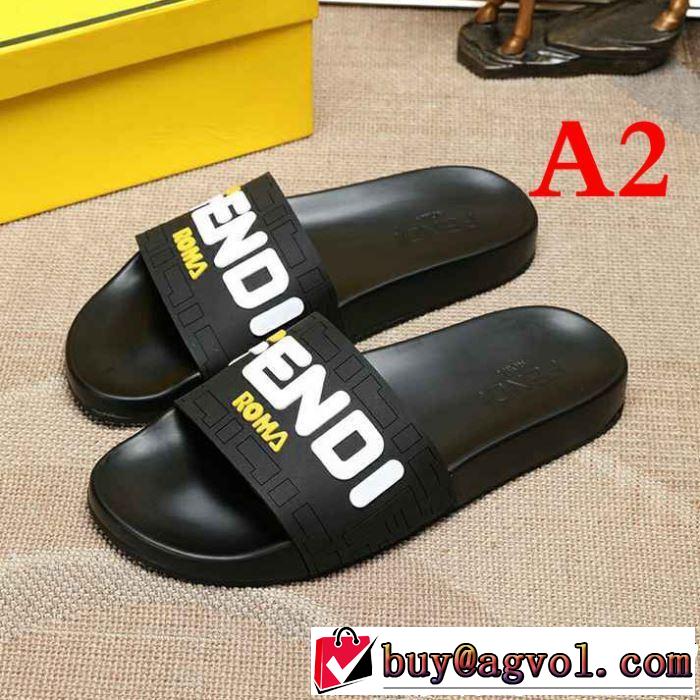 フェンディ 夏らしい季節感 FENDI 3色可選  トングサンダル2019春夏人気トレンドアイテム