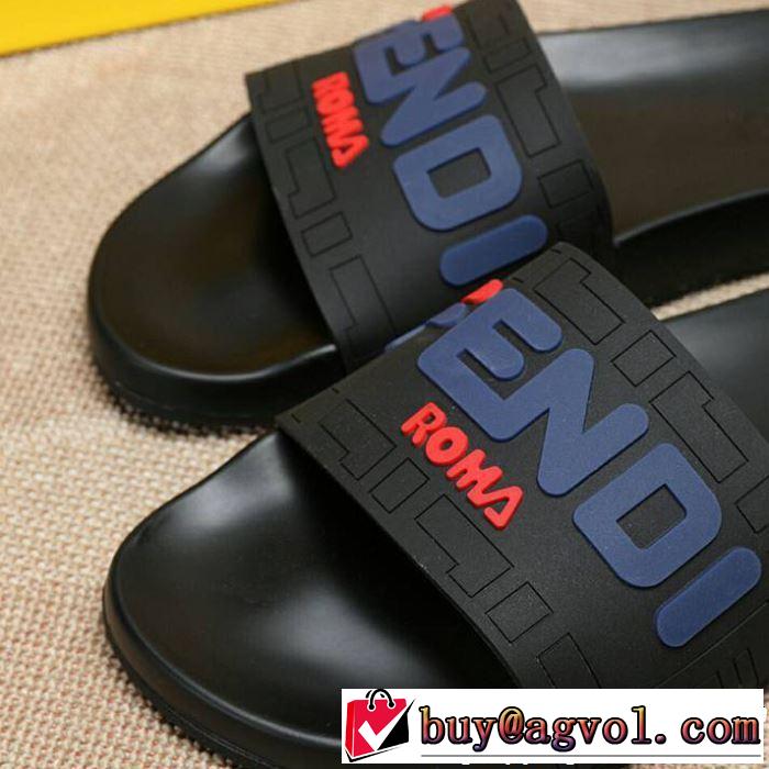 フェンディ 夏らしい季節感 FENDI 3色可選  トングサンダル2019春夏人気トレンドアイテム