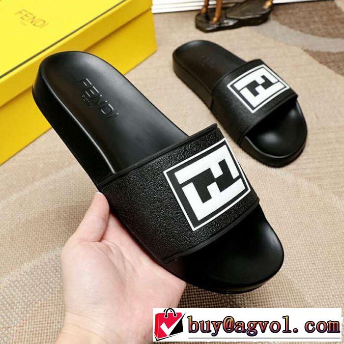 最も目立ったブランド新品 フェンディ FENDI 2色可選  トングサンダル《2019年》今、注目のストリート
