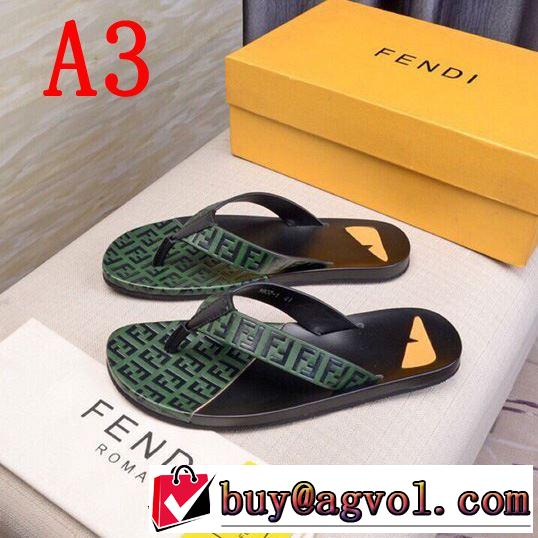 きれいめ上品に  サンダル 多色可選 グッと大人っぽい印象に フェンディキレイめ感が強い  FENDI 2019年の夏のマスト