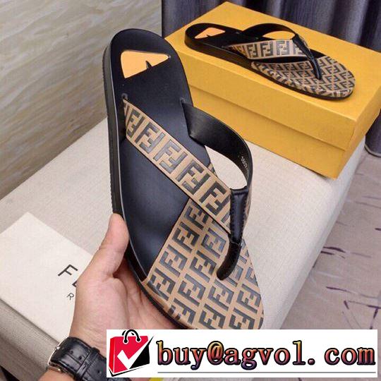 きれいめ上品に  サンダル 多色可選 グッと大人っぽい印象に フェンディキレイめ感が強い  FENDI 2019年の夏のマスト 