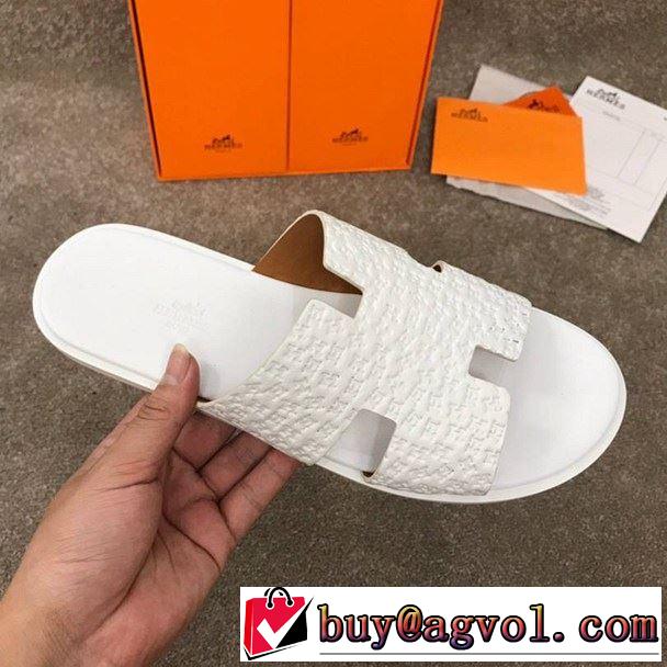  春夏のトレンドアイテム   エルメス HERMES 爽やかすぎない大人の印象に サンダル 春夏の流行り2019新品 多色可選