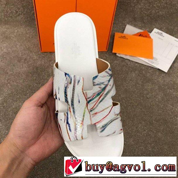  エルメス HERMES トレンドアイテムとして継続 春夏を感じさせる サンダル 多色可選  大胆にデザインオシャレ新品
