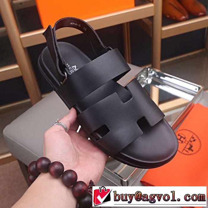  今っぽく新作アイテム  2019春夏の大注目トレンド エルメス 洗練された印象に  HERMES サンダル 今年もトレンド