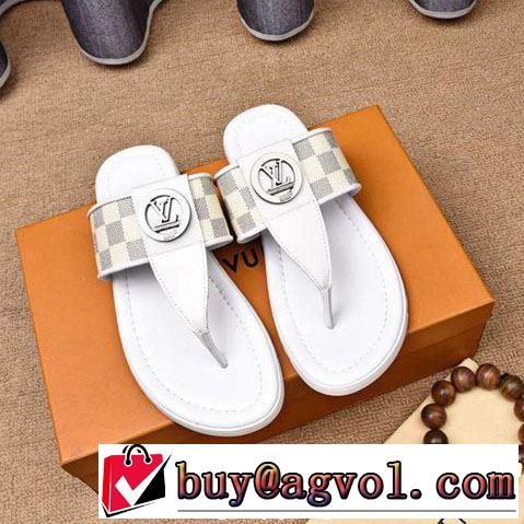 今シーズン注目のデザイン LOUIS VUITTON3色可選  サンダル ルイ ヴィトン2019春夏は人気定番