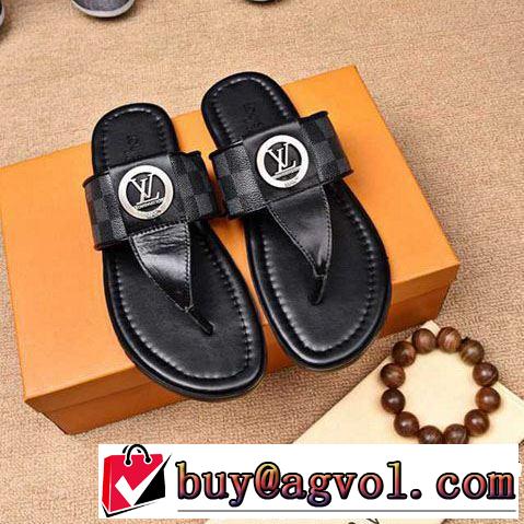 今シーズン注目のデザイン LOUIS VUITTON3色可選  サンダル ルイ ヴィトン2019春夏は人気定番