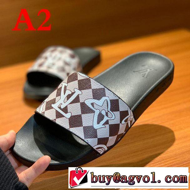 ルイ ヴィトン2019春夏は人気定番 LOUIS VUITTON 馴染みやすいスタイル美品 4色可選  サンダル