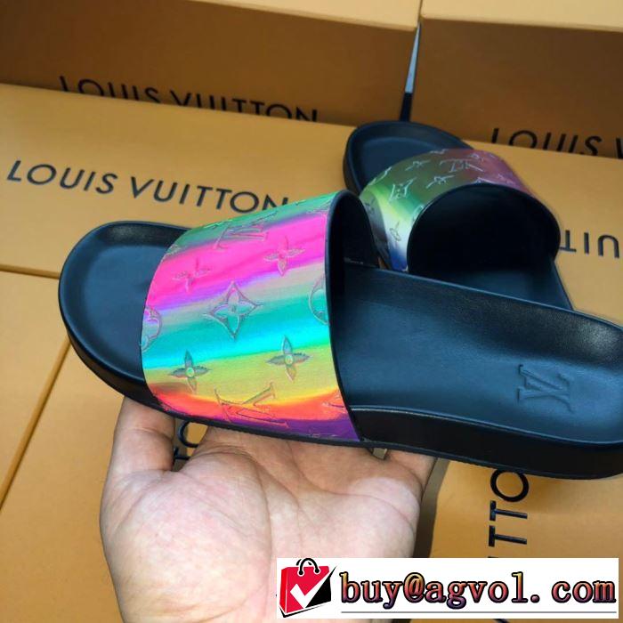  【2019年】夏のファッション ルイ ヴィトン LOUIS VUITTON 気持ちいい真夏日にぴったり サンダル 風通しのよい