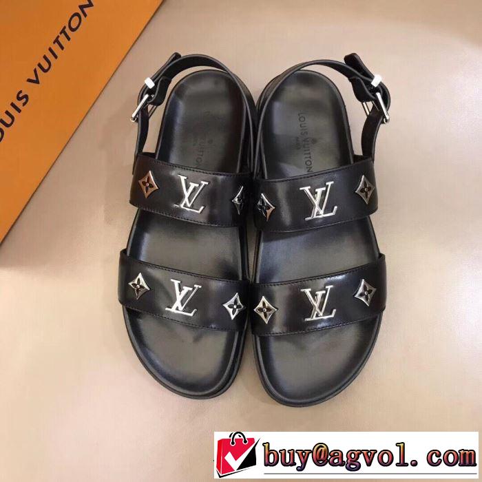 サンダル 清潔感のある肌見せ ルイ ヴィトン 魅力的な今年らしい LOUIS VUITTON おしゃれな夏ファッション2019 