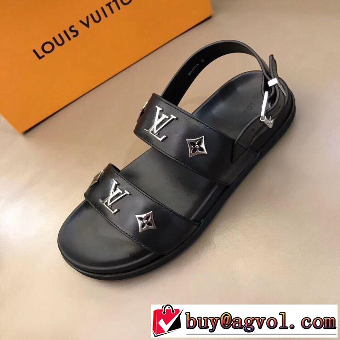 サンダル 清潔感のある肌見せ ルイ ヴィトン 魅力的な今年らしい LOUIS VUITTON おしゃれな夏ファッション2019 