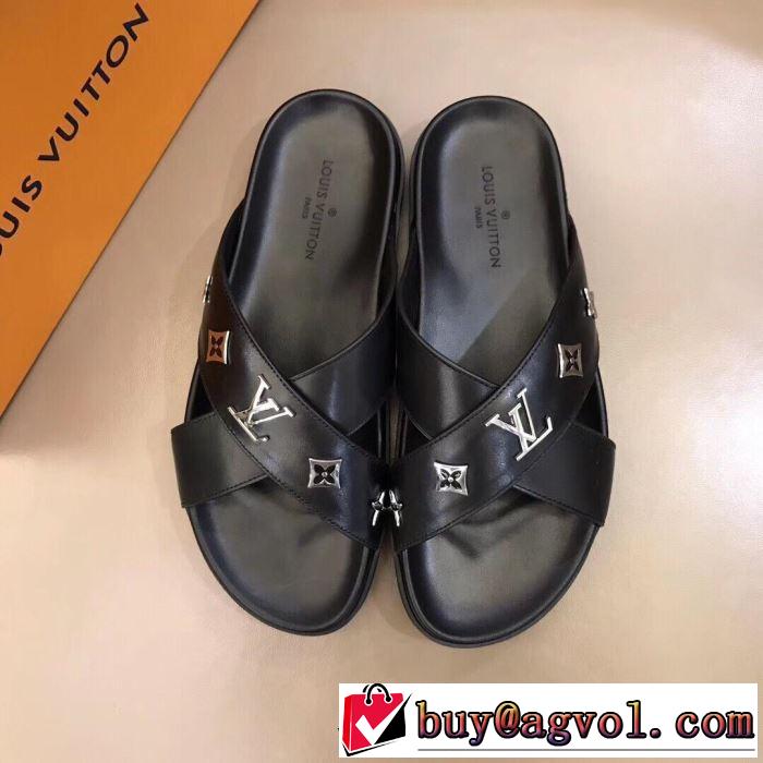 ルイ ヴィトン LOUIS VUITTON 《2019年》今、注目のストリート 派手にはなりすぎず  サンダル 特に注目したい 
