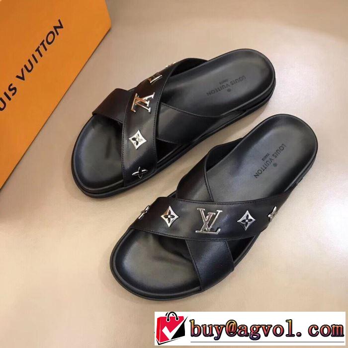  ルイ ヴィトン LOUIS VUITTON 《2019年》今、注目のストリート 派手にはなりすぎず  サンダル 特に注目したい