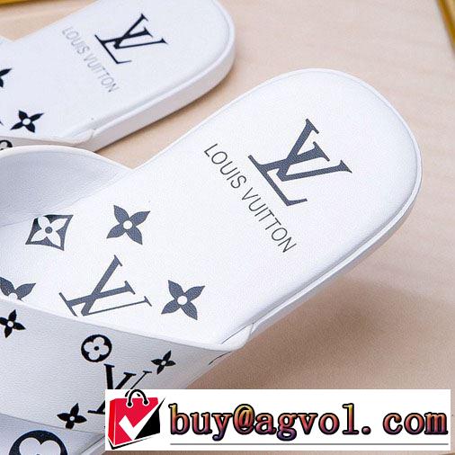  サンダル リラックススタイルが実現 2色可選  抜け感スゴイ ルイ ヴィトン LOUIS VUITTON 2019年最新ファッション
