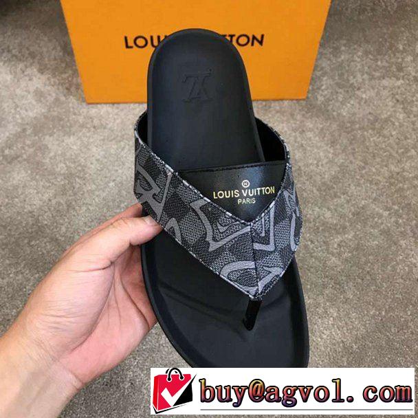  抜け感のある夏着物  サンダル 2019夏ファション新品 ルイ ヴィトン 春色の最旬の人気アイテム  LOUIS VUITTON 2色可選