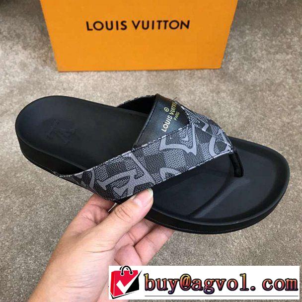  抜け感のある夏着物  サンダル 2019夏ファション新品 ルイ ヴィトン 春色の最旬の人気アイテム  LOUIS VUITTON 2色可選