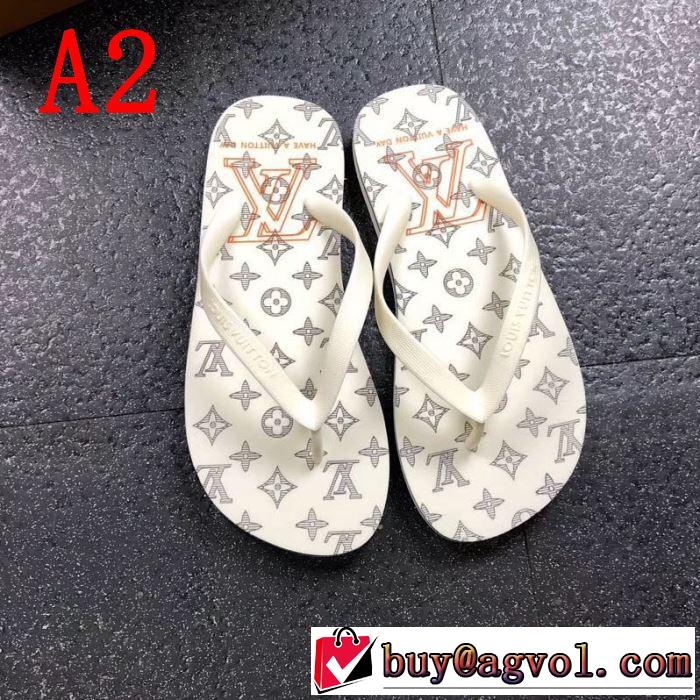  2色可選 春夏のトレンドアイテム サンダル ルイ ヴィトン 春夏を感じさせる LOUIS VUITTON 2019春夏も引き続きトレンド