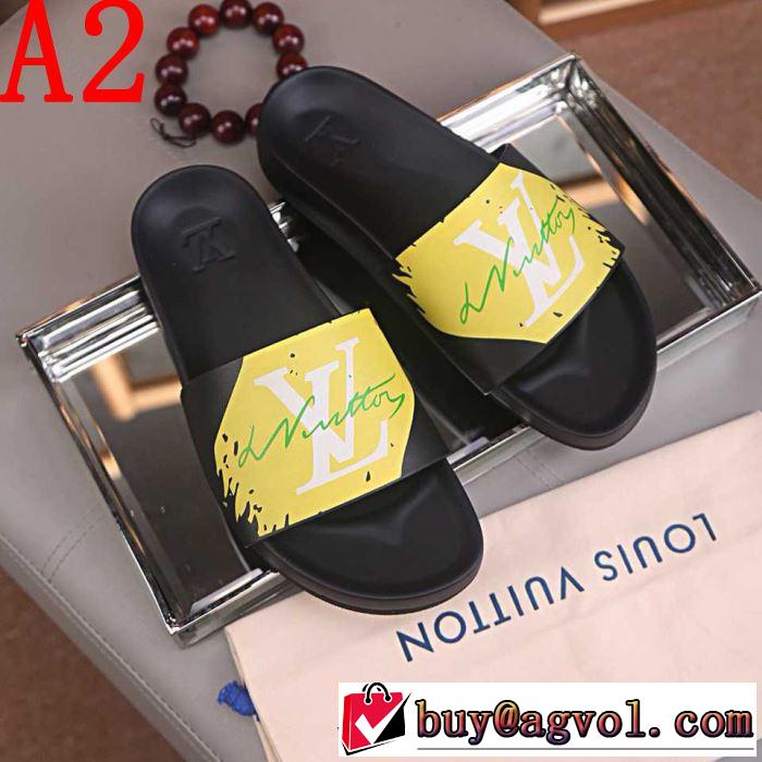  サンダル 着回し力も抜群です！ 3色可選 《2019年》今、注目のストリート  ルイ ヴィトン LOUIS VUITTON 通勤の定番