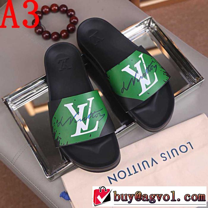 サンダル 着回し力も抜群です！ 3色可選 《2019年》今、注目のストリート  ルイ ヴィトン LOUIS VUITTON 通勤の定番 
