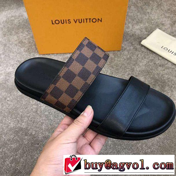  サンダル 最も目立ったブランド新品 ルイ ヴィトン 2019夏色っぽさ LOUIS VUITTON 多色可選  最近のトレンドアイテム