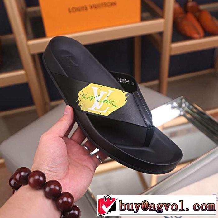  オススメしたい最新注目ファション ルイ ヴィトン LOUIS VUITTON 3色可選 サンダル 2019春夏人気トレンドアイテム