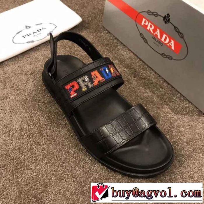 夏先に大活躍する プラダ PRADA  《2019年》今、注目のストリートサンダル春夏らしい爽やかさ