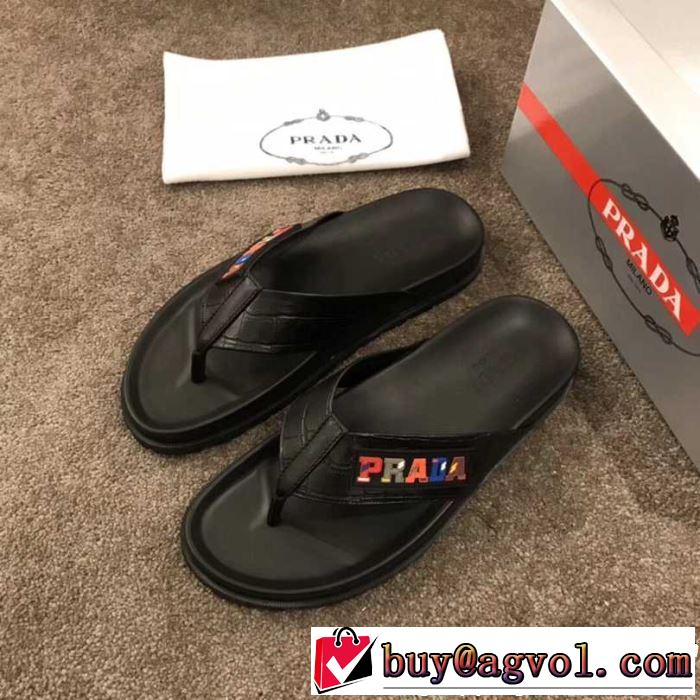 大人っぽく着こなし プラダ PRADA大胆にデザインオシャレ新品 サンダル2019春夏のトレンド新商品