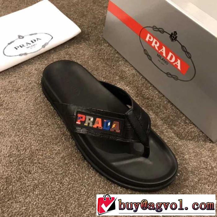 大人っぽく着こなし プラダ PRADA大胆にデザインオシャレ新品 サンダル2019春夏のトレンド新商品