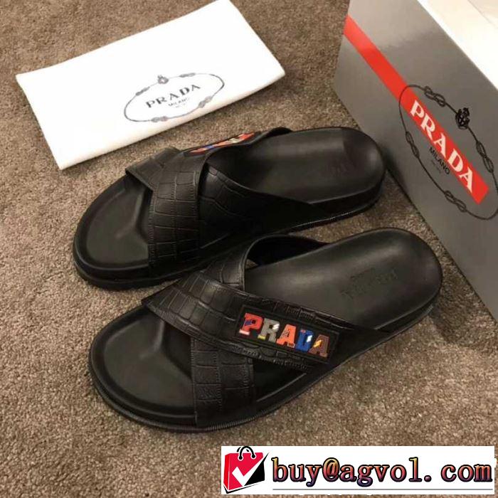 デザイン抜群のアイテム プラダ PRADA 爽やかカジュアル人気 サンダル2019春夏は人気定番