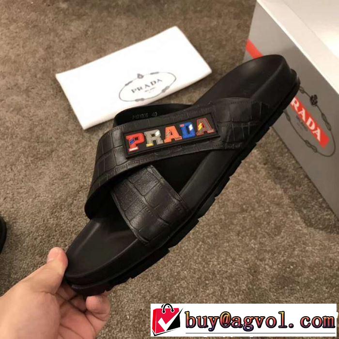 デザイン抜群のアイテム プラダ PRADA 爽やかカジュアル人気 サンダル2019春夏は人気定番