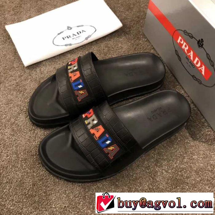 PRADA  今流行のストリート上品サンダル2019春夏のトレンド新商品夏にぴったり上品 プラダ