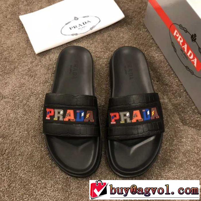 PRADA  今流行のストリート上品サンダル2019春夏のトレンド新商品夏にぴったり上品 プラダ