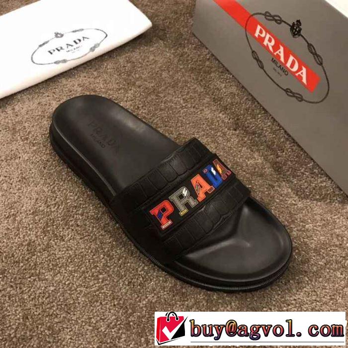 PRADA  今流行のストリート上品サンダル2019春夏のトレンド新商品夏にぴったり上品 プラダ