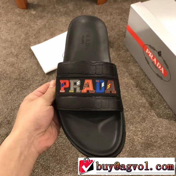 PRADA  今流行のストリート上品サンダル2019春夏のトレンド新商品夏にぴったり上品 プラダ