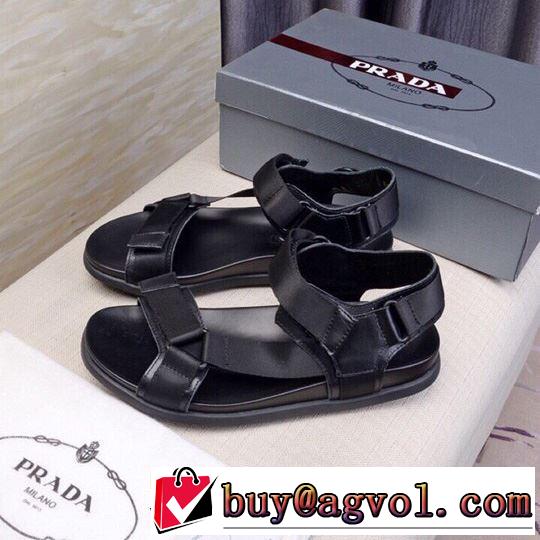 すっきりした印象に サンダル 2019年春夏のトレンドアイテム  プラダ PRADA ぜひ今年のトレンドをチェック 