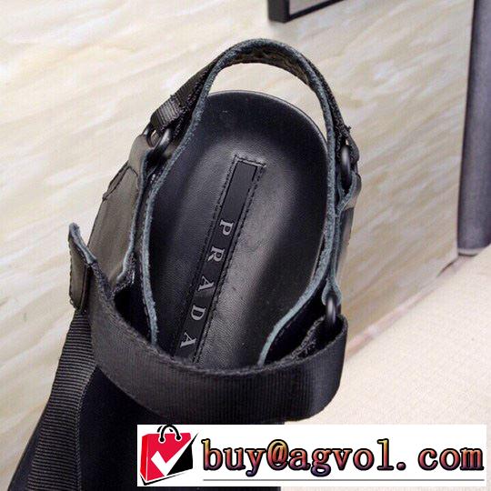 すっきりした印象に サンダル 2019年春夏のトレンドアイテム  プラダ PRADA ぜひ今年のトレンドをチェック 