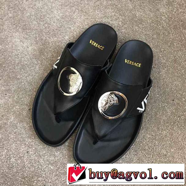2色可選 ぜひ今年のトレンドをチェック サンダル 2019年春夏流行ファッション  ヴェルサーチVERSACE 