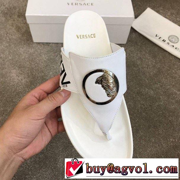  2色可選 ぜひ今年のトレンドをチェック サンダル 2019年春夏流行ファッション  ヴェルサーチVERSACE