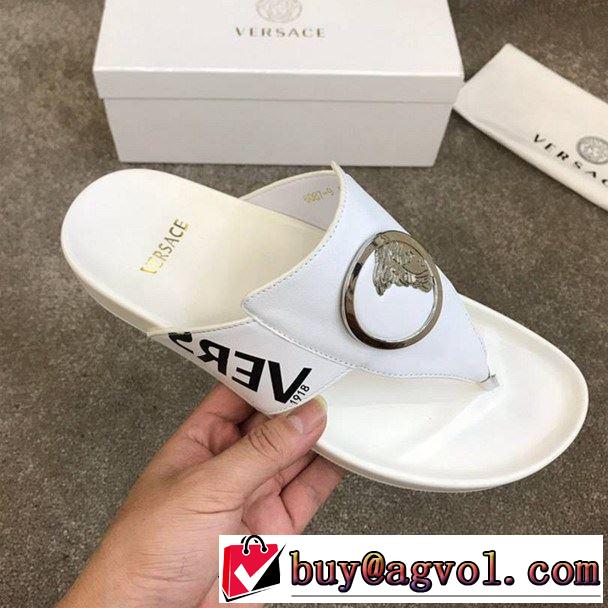  2色可選 ぜひ今年のトレンドをチェック サンダル 2019年春夏流行ファッション  ヴェルサーチVERSACE