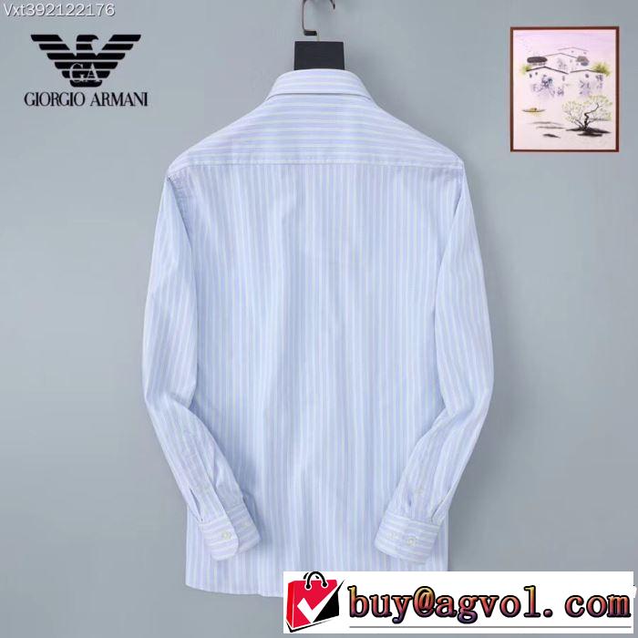 2019夏色っぽさ 長袖 /ロンT/ロングT/ロングTシャツ  アルマーニ ARMANI ドレスアップ効果も抜群