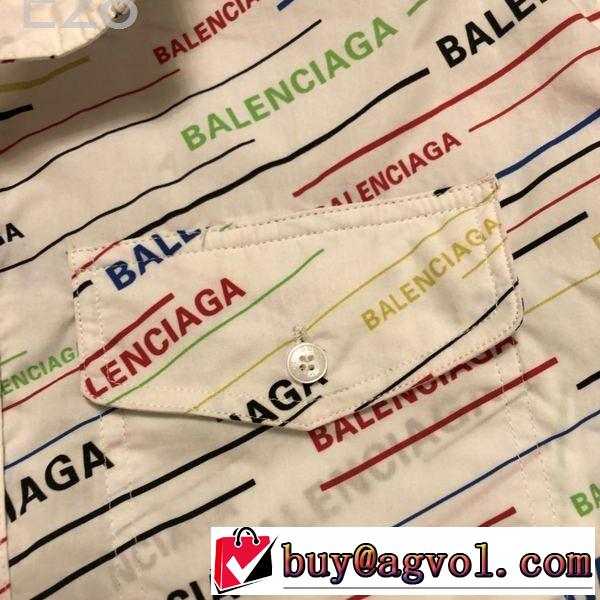 今季トレンドの限定アイテム バレンシアガ BALENCIAGA シャツ 2色可選 2019年の夏のマスト