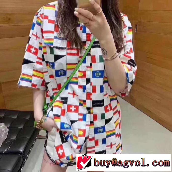 2019春夏も引き続きトレンド 目を引く春夏トップス バレンシアガ BALENCIAGA シャツ
