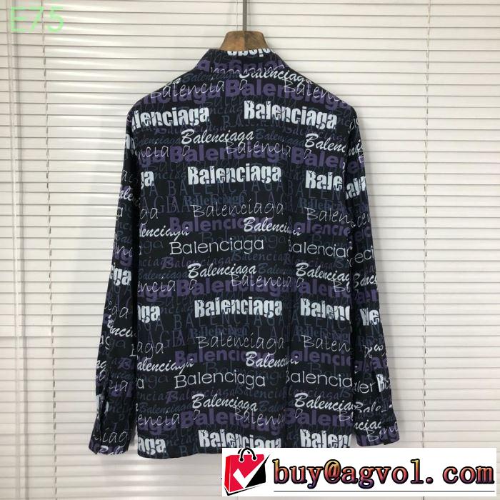バレンシアガ BALENCIAGA シャツ 2019年最新ファッション 人気ストリートブランド新品