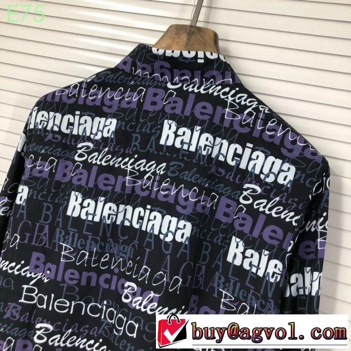 バレンシアガ BALENCIAGA シャツ 2019年最新ファッション 人気ストリートブランド新品