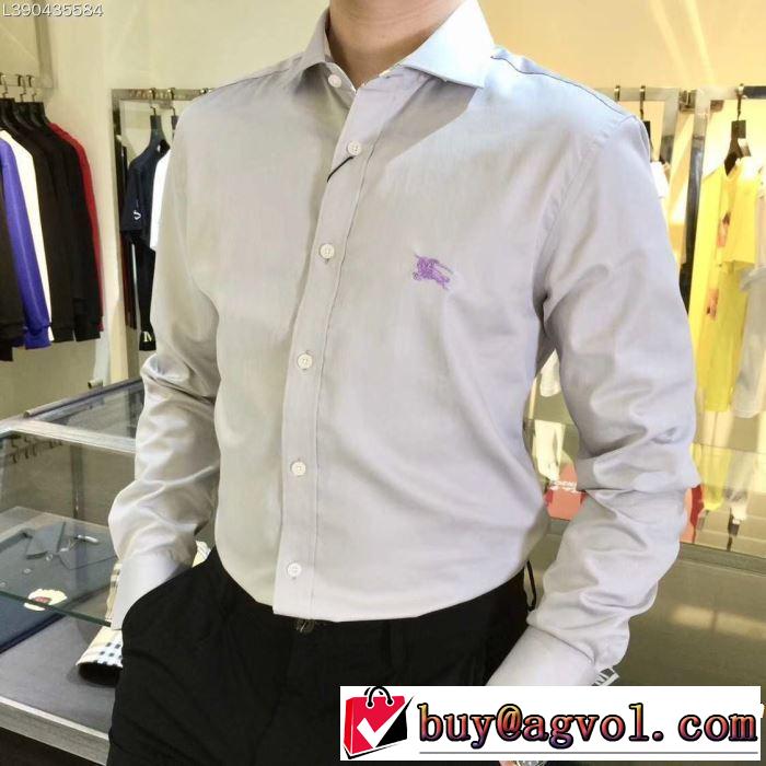  高級感が好評です 長袖 /ロンT/ロングT/ロングTシャツ 2019年最新ファッション バーバリー BURBERRY 派手すぎず 