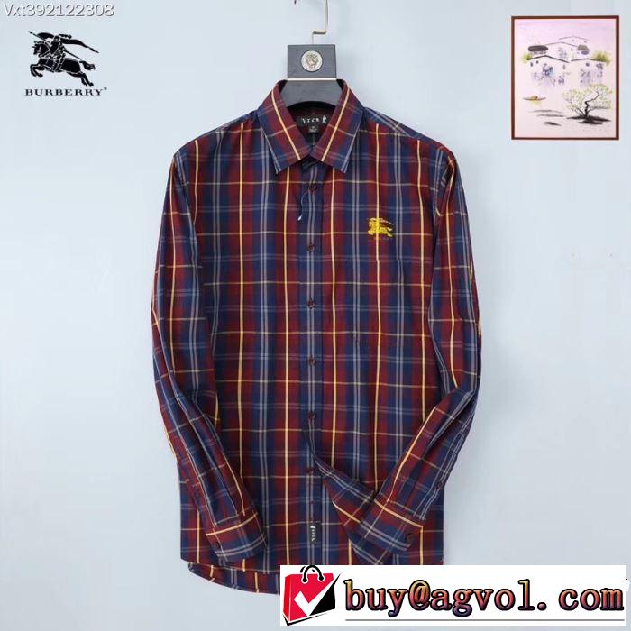  バーバリー BURBERRY  【2019春夏】最新コレクション 長袖 /ロンT/ロングT/ロングTシャツ 爽やかな色合い