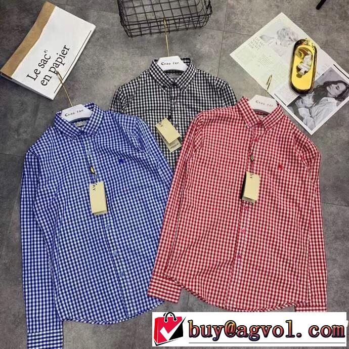 3色可選 おすすめ大人かわいい着こなし 長袖 /ロンT/ロングT/ロングTシャツ バーバリー BURBERRY 2019年の夏のマスト 