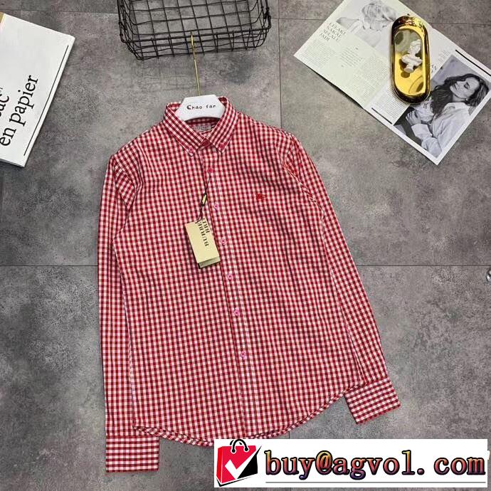 3色可選 おすすめ大人かわいい着こなし 長袖 /ロンT/ロングT/ロングTシャツ バーバリー BURBERRY 2019年の夏のマスト