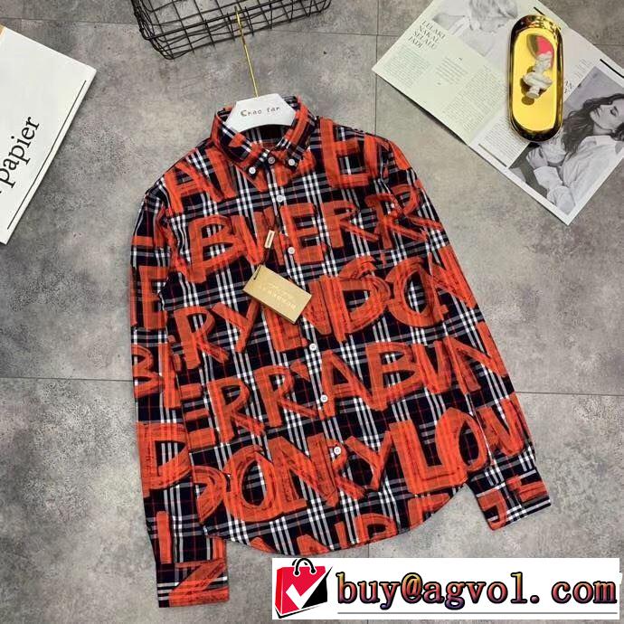 春夏に役立つカジュアル 2色可選  長袖 /ロンT/ロングT/ロングTシャツ バーバリー BURBERRY  2019春夏トレンドアイテム